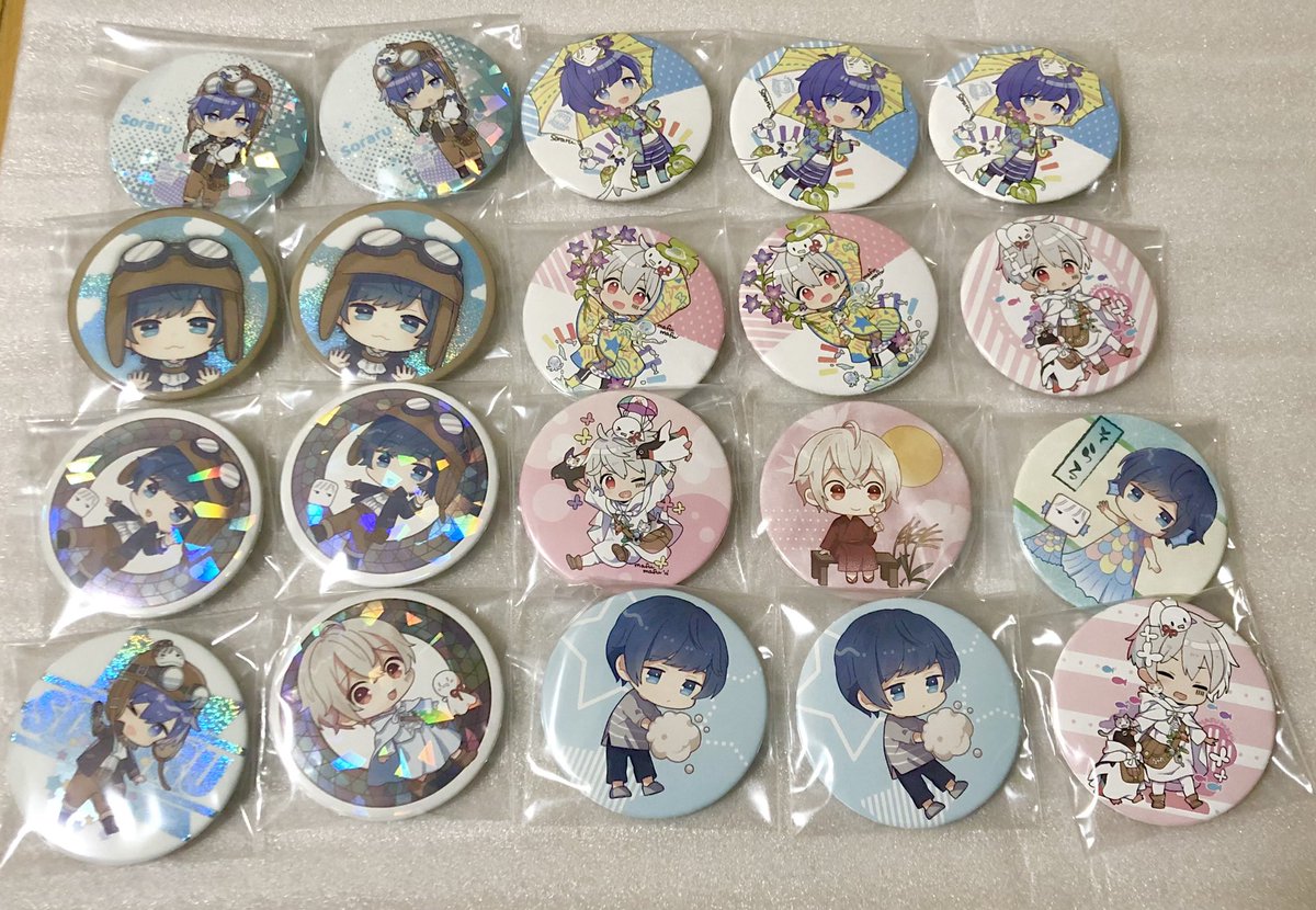 tenri1205's tweet photo. いや、これはさすがに運営がそらるリスナーって分かってて送ってきてくれたとしか思えんwwwwww
今日の試合までのアーカイブ見ながら開封してたからか??
新しいやつ揃うし、多めに欲しい傘のやつも当たるし…欲言えば当たり欲しかったな…🥺
でもとりあえず、ありがとうございます😇💕
#AtRLIVE2020 https://t.co/zrhFutbrxF