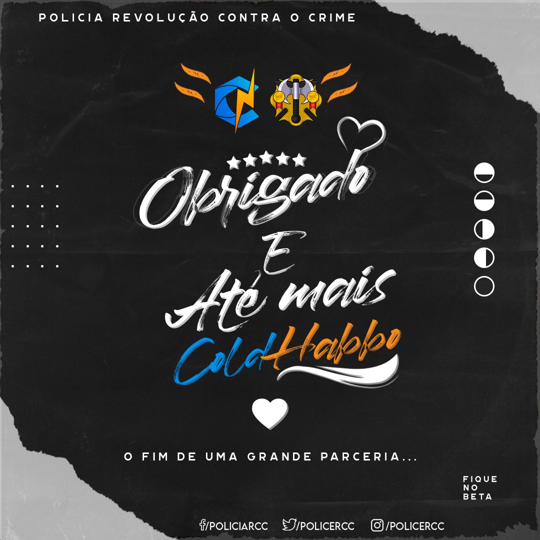 PoliceRCC's tweet photo. ColdHabbo & RCC, o fim de uma era! ColdHabbo estará pra sempre em nossos corações!
#Luto #ColdHabbo #FiqueNoBeta #RCCéVocê #HabboHotel https://t.co/vtSfDVupdh