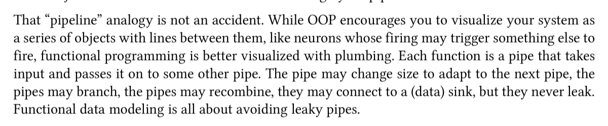 dgoosens's tweet image. Hey @Crell 
That&apos;s a brilliant analogy!
#php #functionalPrograming