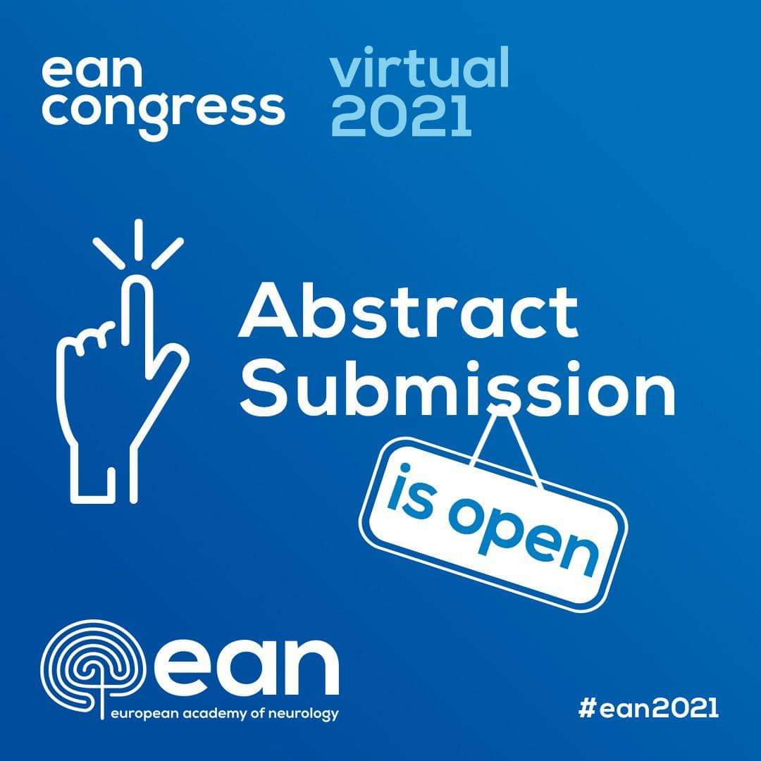 ICAOMS's tweet photo. 7th Congress of the European Academy of Neurology
📅 19 - 22 June, 2021
💻 Online
⏳Abstract deadline⏳20 January
🔗 https://t.co/wAIO8PXGSt
Theme - Towards Precision #Neurology
#MedStudentTwitter #neurotwitter #homeofneurology #EAN2021 #VirtualCongress #MedStudConf https://t.co/ka8Xu7bn8b
