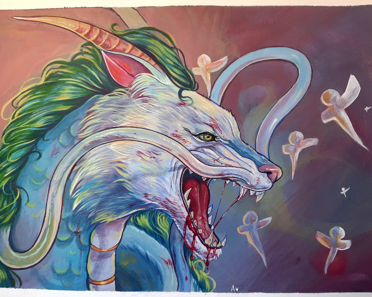 AsseneWayIero's tweet photo. Haku
Pintura acrílica en formato A3 https://t.co/4exDEjpwx2