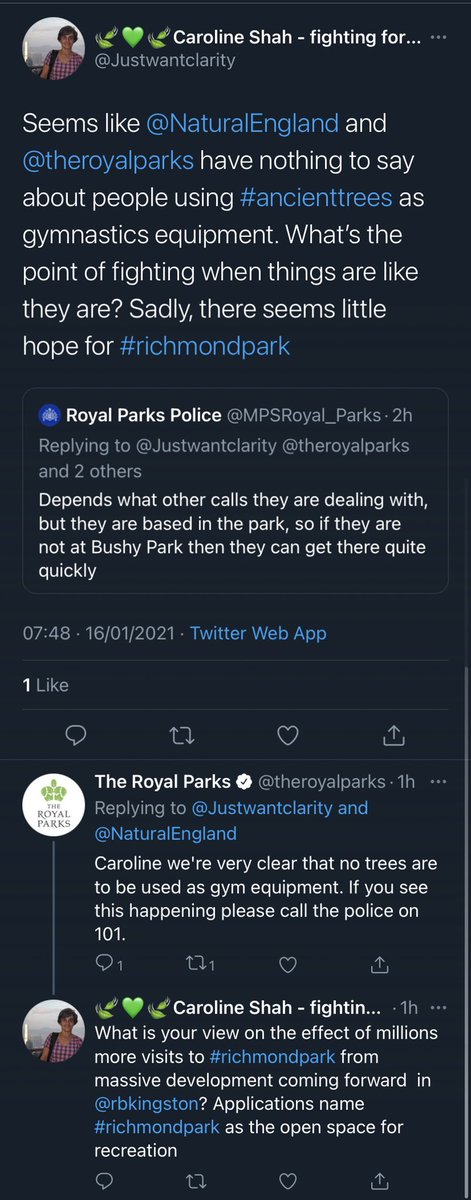Is there any credible independent analysis about the impacts of more residents visiting the parks? Or whether there’s even any net environmental benefit of ‘just build houses somewhere else’, and what would that even look like?