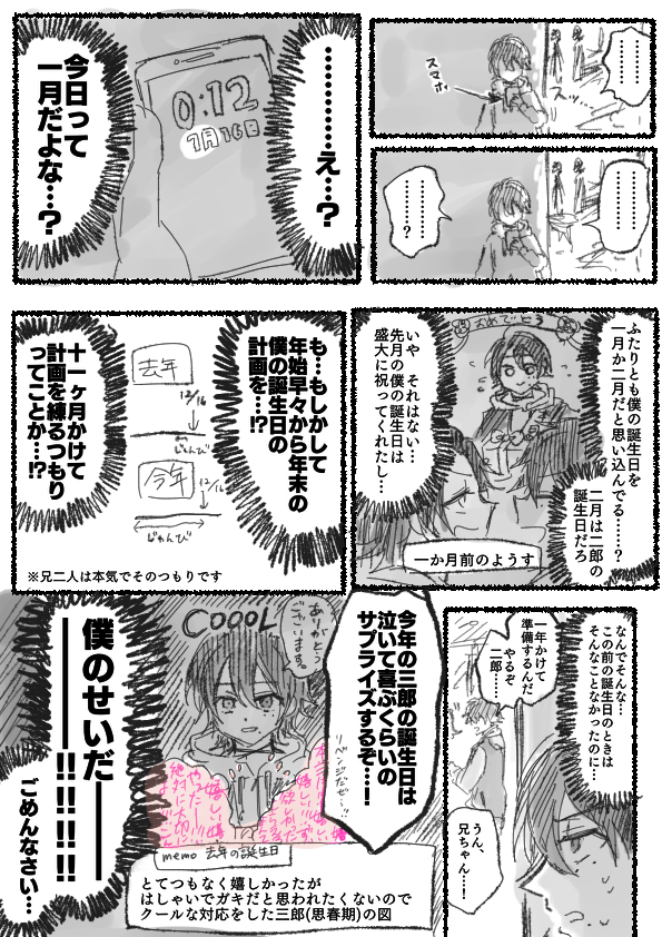 【空前絶後の大遅刻】3⃣誕生日おめでとうの話です・・・ 