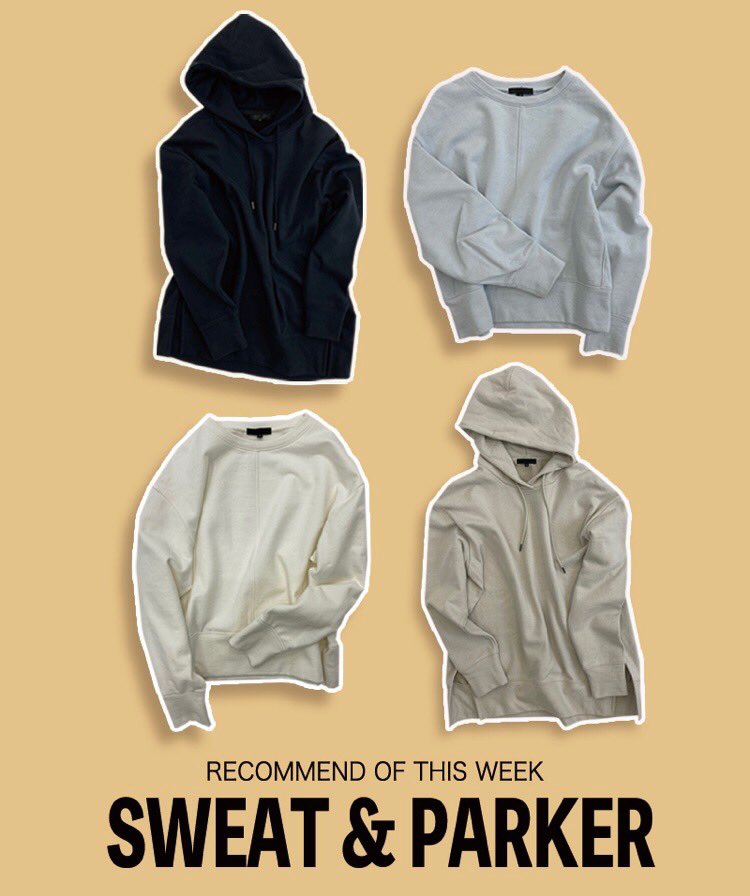 Icb_jp's tweet photo. RECOMMEND OF THIS WEEK
-SWEAT&amp;PARKER-
>>SWEAT
https://t.co/q8g9b4dUCC

>>PARKER
https://t.co/F7gJ1NJPAb
#スエット #パーカー #プルオーバー#RECOMMEND #icb https://t.co/OBxUF9Nlye