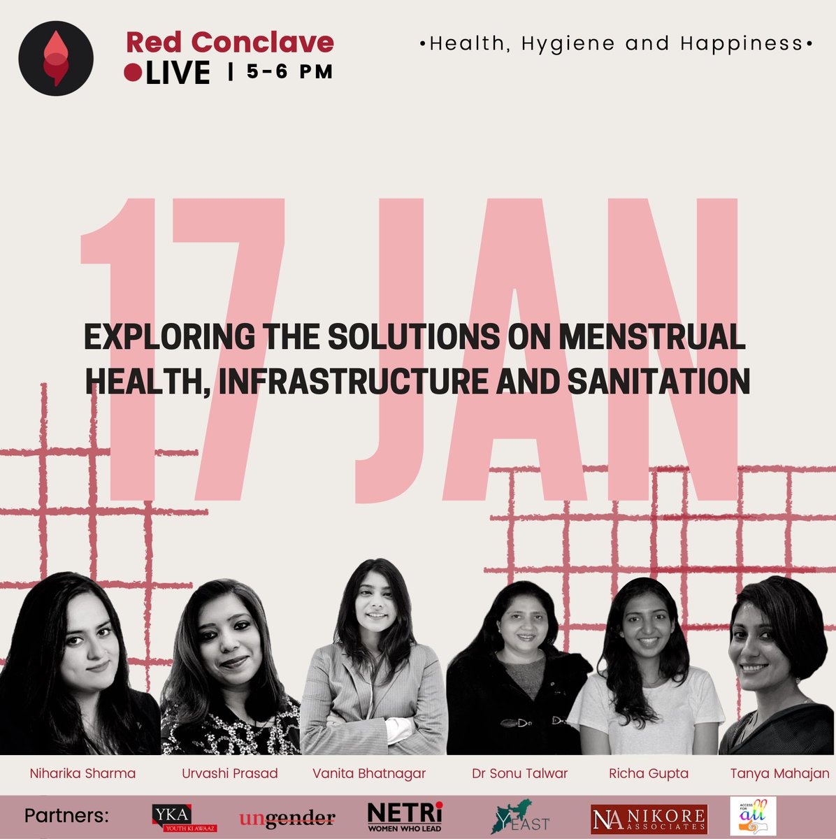 paintitred_in's tweet photo. Swipe to meet our esteemed panelists and get red-y for our brainstorming dialogue series!
Tune in on 17th January at 5 PM for our first ‘Red Conclave’ session
Watch it live on facebook: https://t.co/iDlUhHHEWO
Be a part of the change #RedSetGo https://t.co/AVV3WGym5Q