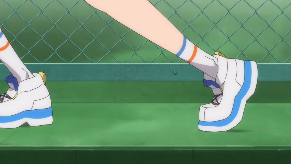 This is her turning point, quite literally. Driven by the guilt of being unable to save the first friend she had ever had, she takes a turn to run across the ledge to take a leap of faith and do something she won't regret.