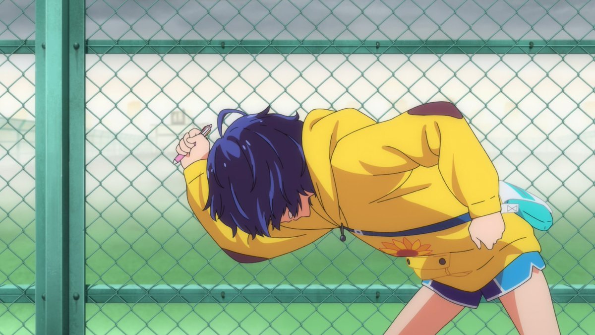 This is her turning point, quite literally. Driven by the guilt of being unable to save the first friend she had ever had, she takes a turn to run across the ledge to take a leap of faith and do something she won't regret.