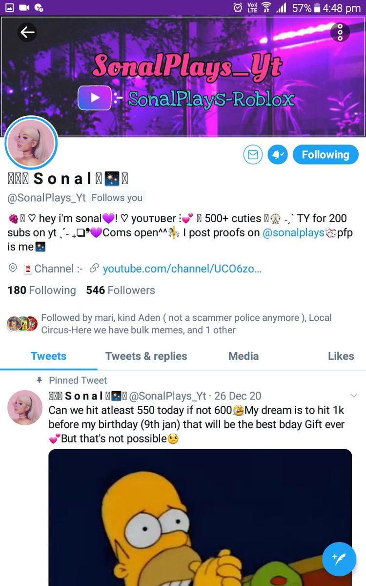 MaahiKalra02's tweet photo. @SonalPlays_Yt @Alyxiarose Done ♡ 
Proof - https://t.co/AF6bESa0qO