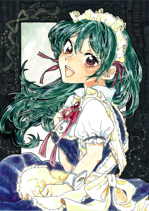 塗ってる時は色塗んない方がよかった〜😭ってなってたけど完成するとええやん😃ってなる
#アナログイラスト 