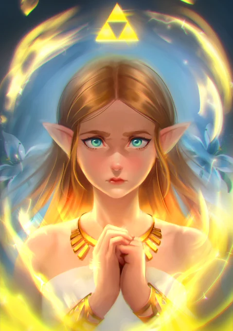 No idea why Breath of the Wild is trending but may as well throw up some Zelda art 