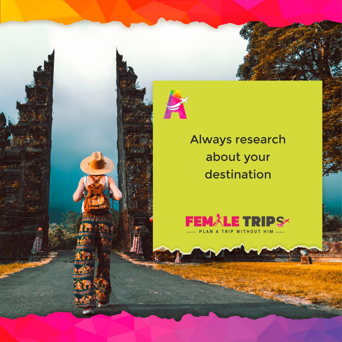 FemaleTrips's tweet photo. With our meticulous planning, want to help women achieve their dreams and banish the fear of traveling the path less taken. 

For any queries, call us today: 1800-137-1444 https://t.co/46vpM7Gk8B