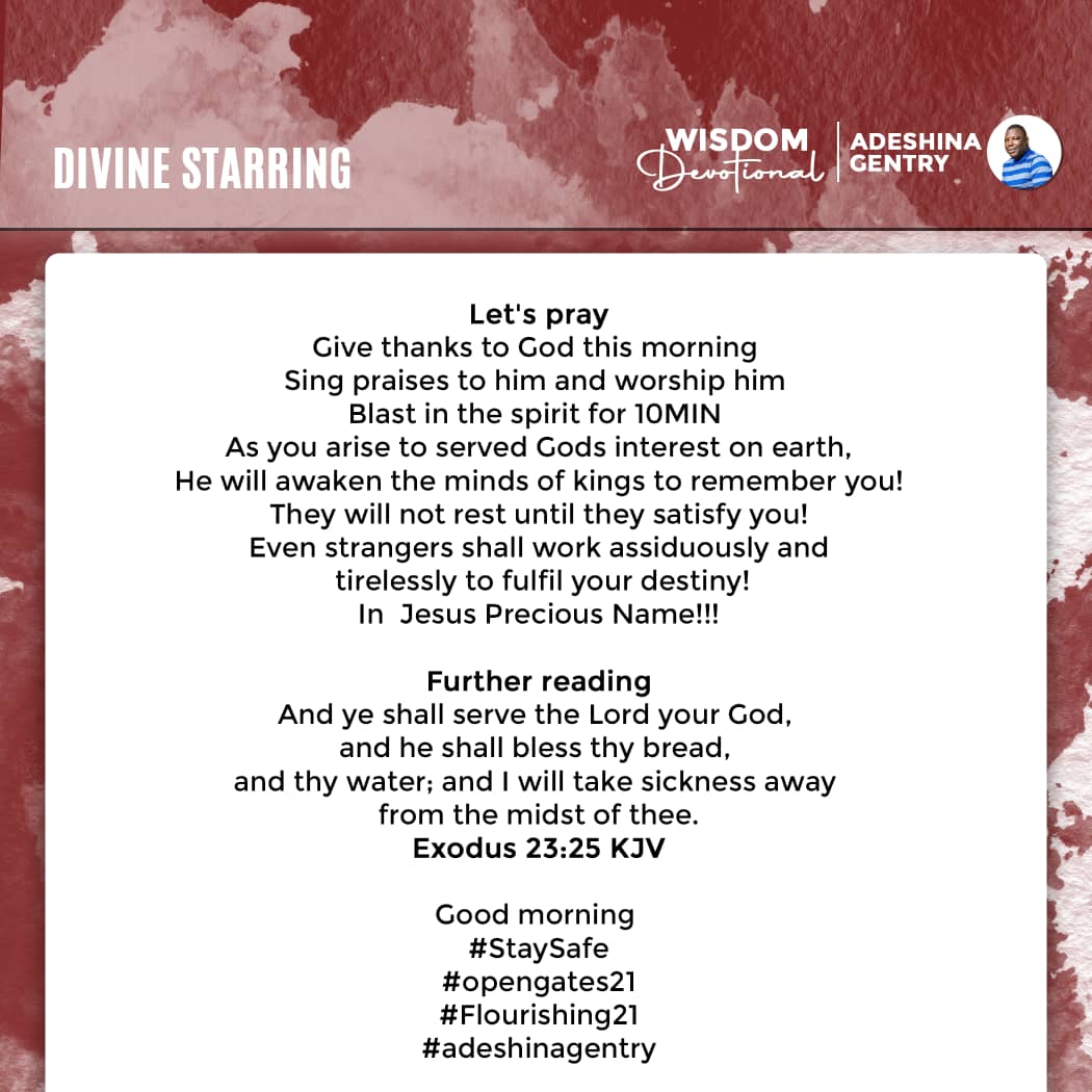 wpccglobal's tweet photo. Divine starring #wisdomdevotional https://t.co/Qylv66VlPq