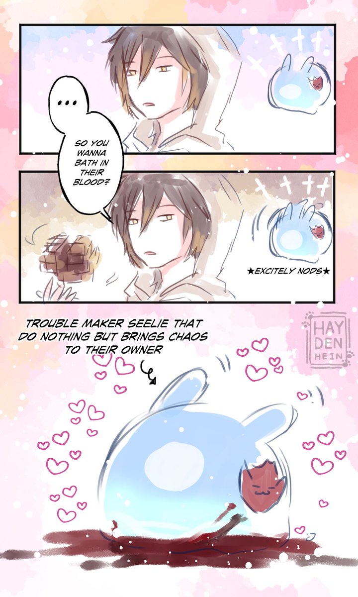 more ?? morax and seelie childe + when morax become zhongli but his little trouble maker still always love chaos https://t.co/9JnAaX8mJX 