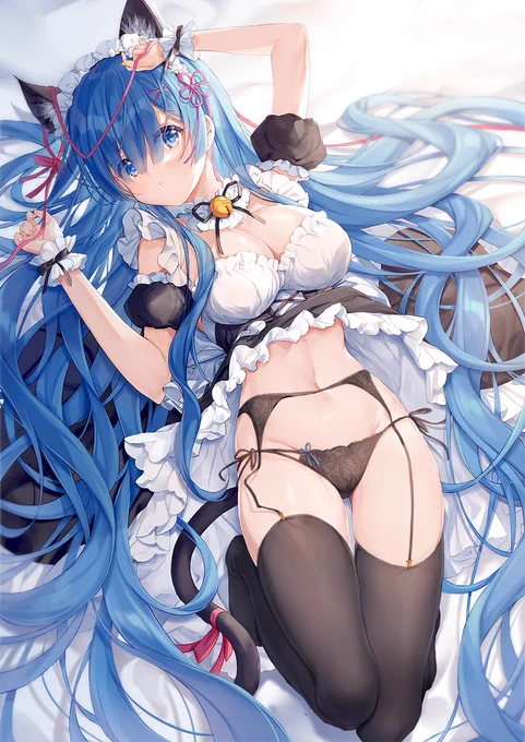 ??黒もセクシーと思いまして…

#リゼロ #レム 