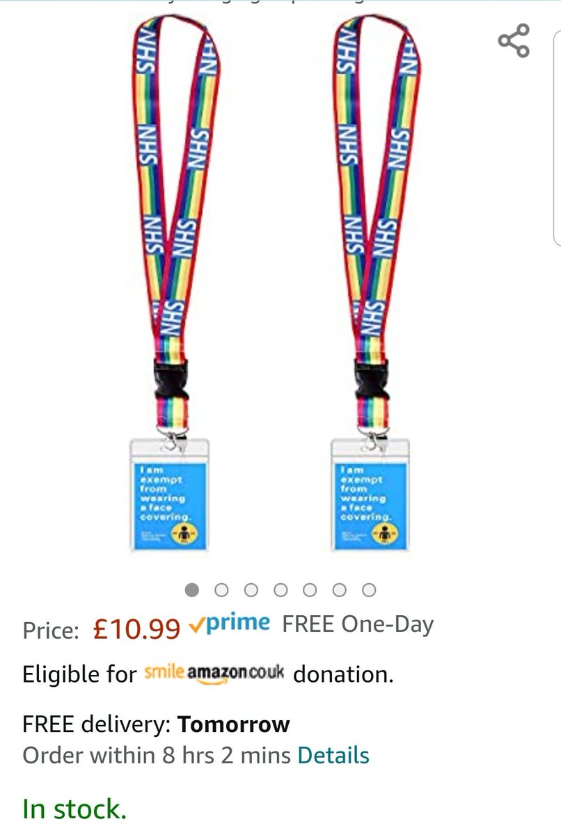 Obviously Fox is an attention seeking imbecile, but something which is more concerning is that  @amazon is selling these in the first place. No problems with people who are genuinely exempt having to provide proof, but it should be more official than something you can buy online.