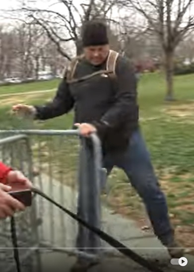 Is this guy just enthusiastic or is he part of the team? #SeditionHunters 