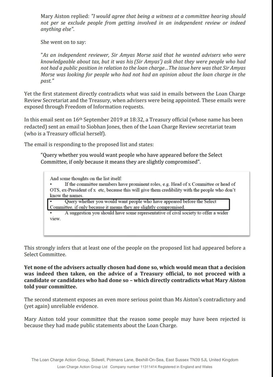 Loan Charge Action Group [LCAG] tweet media