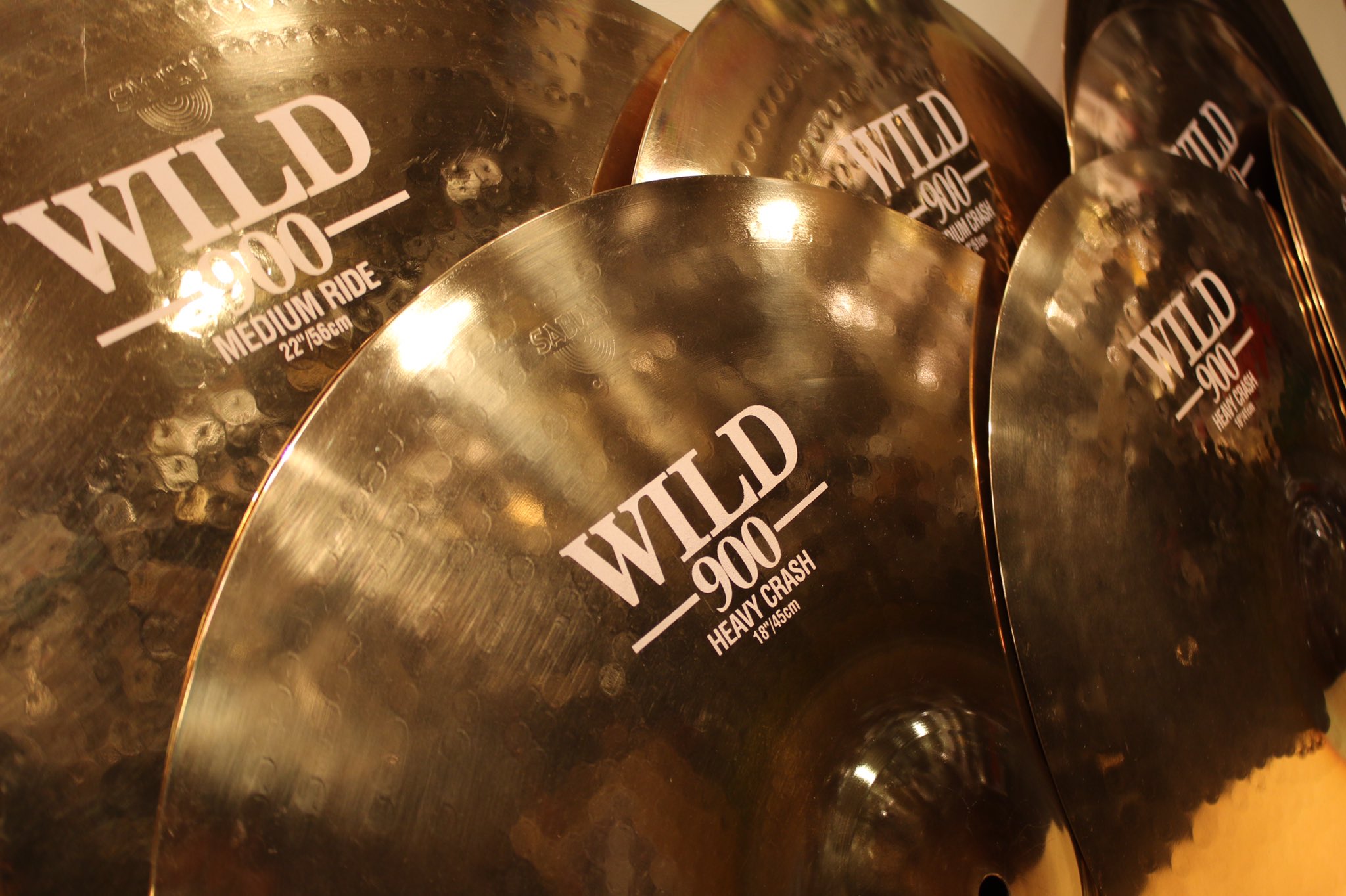 パーカッション・打楽器 SABIAN WILD900 Medium Crash 18\" パーカッション・打楽器 SABIAN WILD900 Medium Crash 18