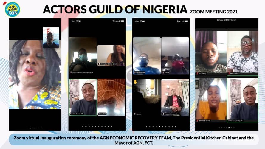 actorsguildNg's tweet photo. Done and Dusted. I thank God for the successful inauguration ceremony via zoom of the Economic Recovery Team headed by Amb. Emeka Ike, my kitchen cabinet, and the Mayor of FCT Actors Guild of Nigeria.
The newly appointed members of the Economic Recovery Team, President’s kitchen https://t.co/LQPBUTmiVr