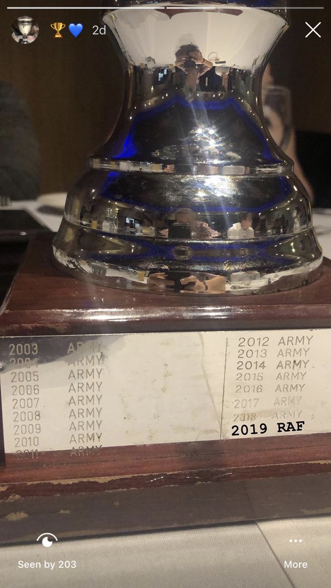 Sad news but understandable. Time to reflect on that last time we wore our <a href="/RAFRugbyUnion/">RAF Rugby Union</a> shirts 🏆