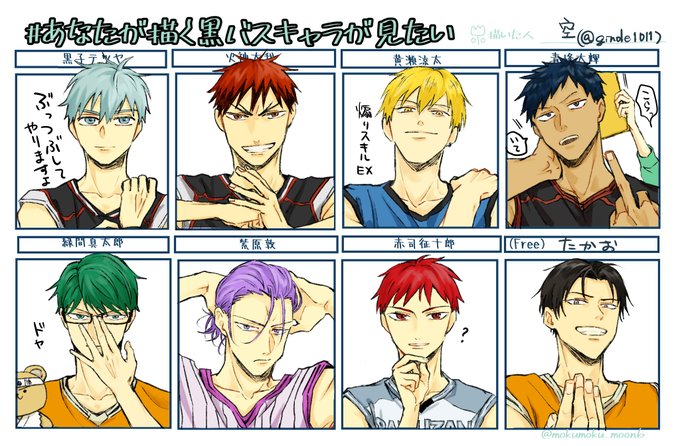 あなたが描く黒バスキャラが見たい を含むマンガ一覧 いいね順 ツイコミ 仮