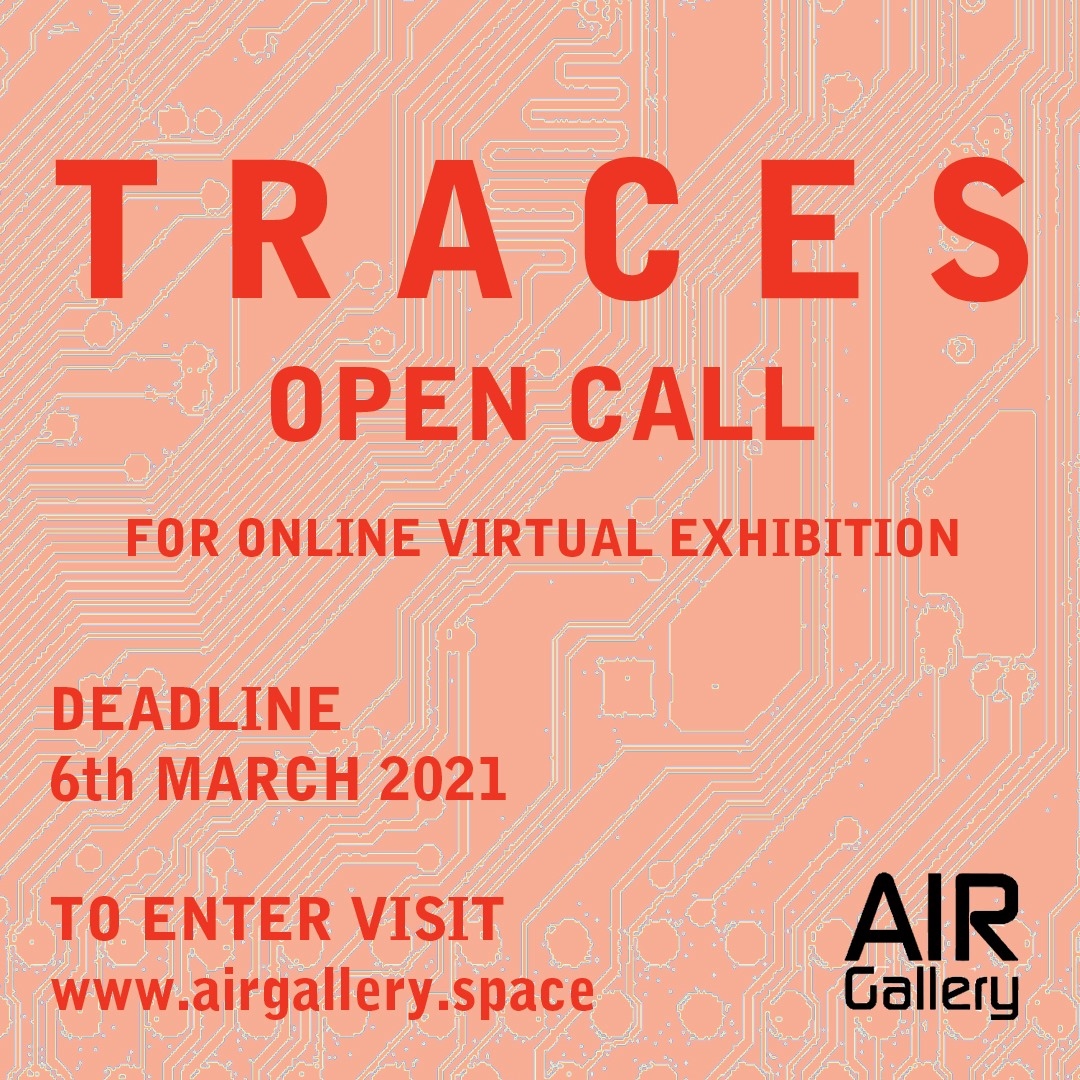 AIRArtGallery's tweet photo. Calling all artists!
We have another Open call this time for our virtual space on artsteps for an exhibition on the theme of TRACES.

Apply now at https://t.co/4XKCcb67mO

Deadline 6th March. https://t.co/LzyA6H7Ssm