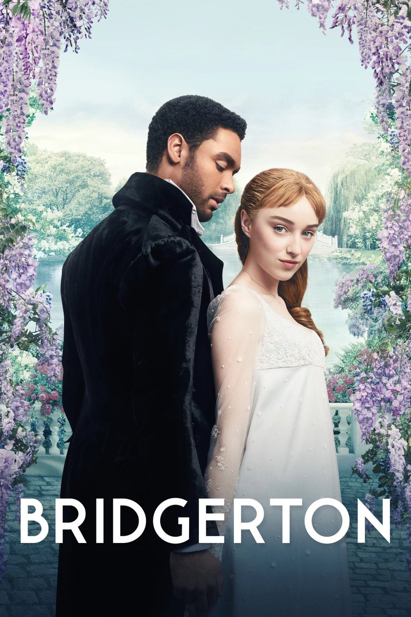 NewFlix4Netflix's tweet photo. Tendencias de hoy en televisión:

Los Bridgerton
Valoración: 8.3 https://t.co/A8RqGkmEMQ