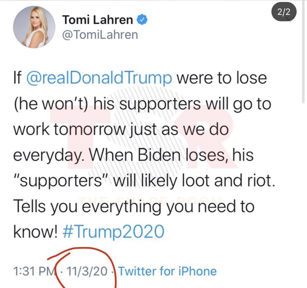 michellerose_16's tweet photo. @TomiLahren hey girl, this tweet aged well 😂 https://t.co/dPrcXbHcWY
