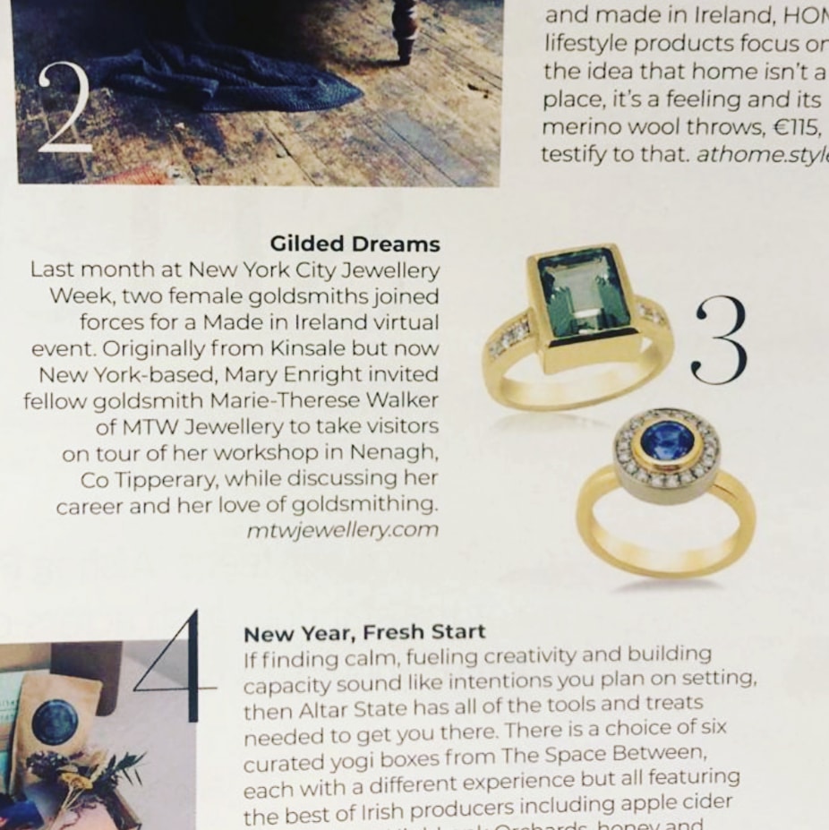 Delighted to be in last week's #SundayBusinessPost Nice surprise to keep the January blues at bay. 💜