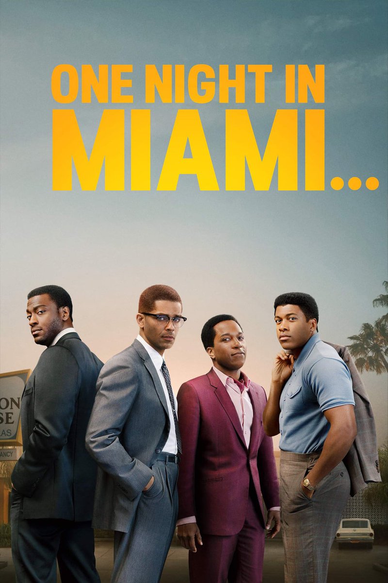 NewFlix4Netflix's tweet photo. Tendencias de hoy en cine:

Una noche en Miami…
Valoración: 7.7 https://t.co/yF1oXfz2wh