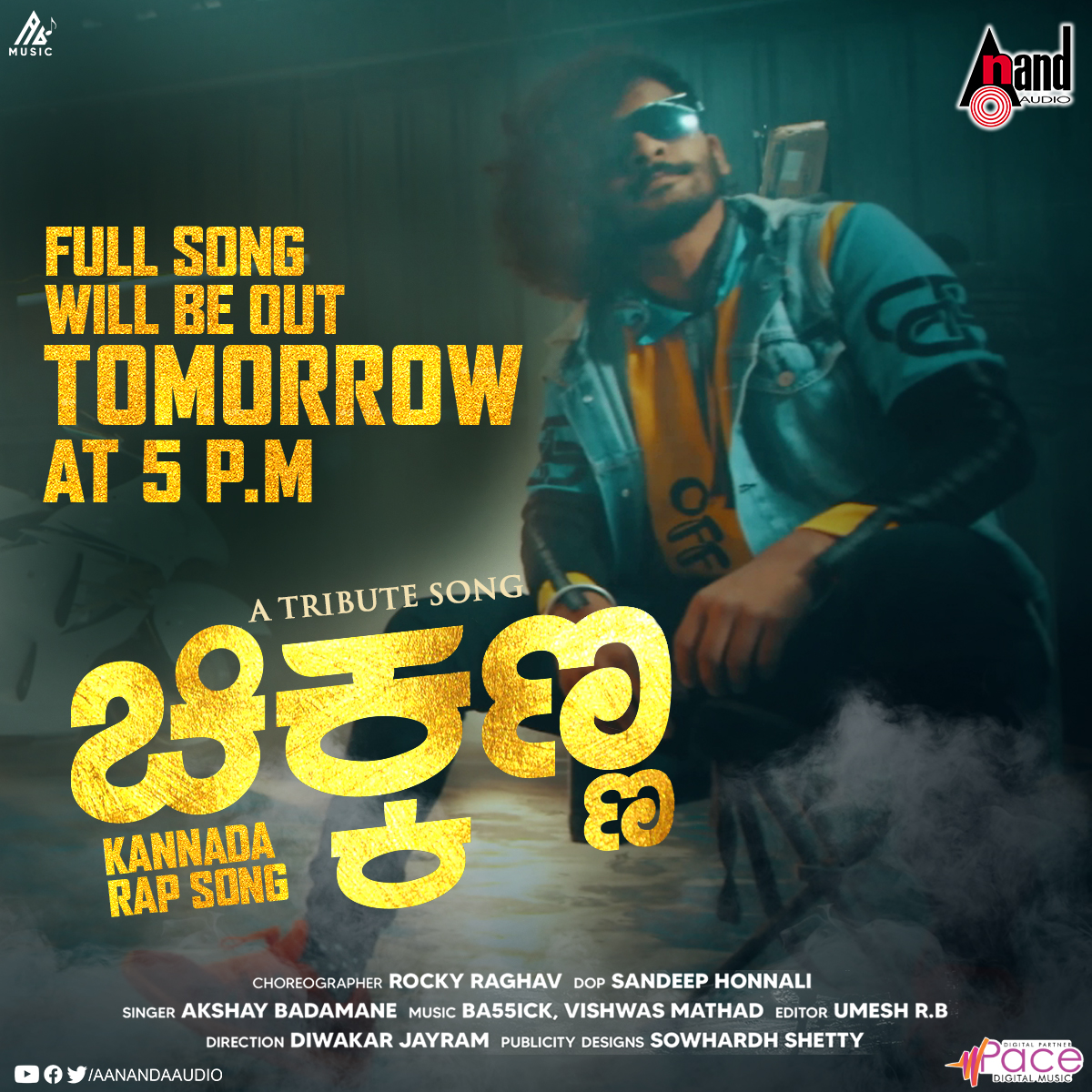 aanandaaudio's tweet photo. #Chikkanna Kannada Rap Song Will be Out Tomorrow at
5 PM On #AnandAudioPopular YouTube Channel 💃💃💃
Stay Tuned 🔔 https://t.co/uBy8uAdcou 🔔
Singer : #AkshayBadamane
Music Director : #VishwasMathad
Lyricist : #Suraj
Director : #DiwakarJayaram
Producer : #SujataPatil https://t.co/idHsHmF0vw
