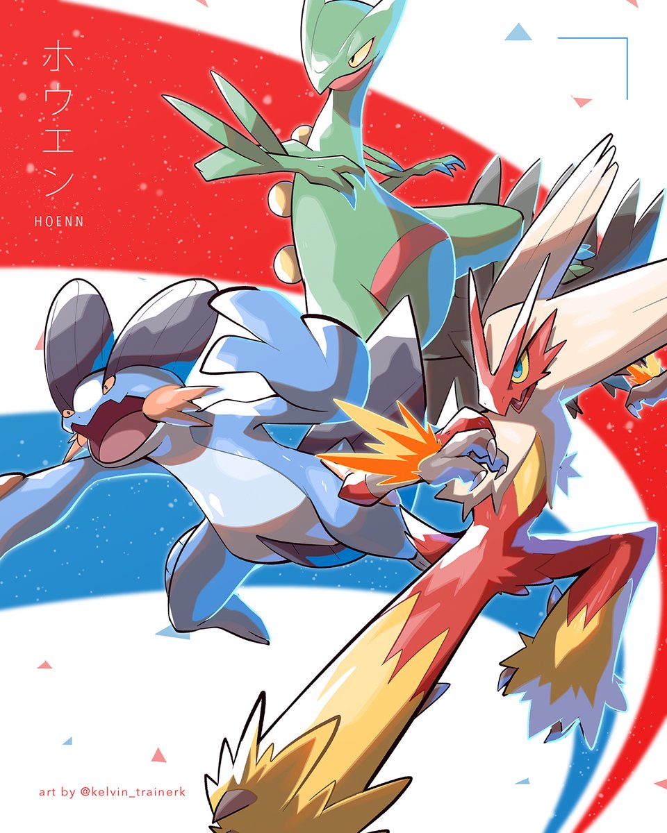 Pokéshopper on X: Hoenn Pokedex Artwork  / X