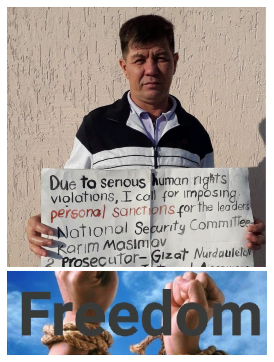 <a href="/BBC/">BBC</a> On September 25, 2020, the Nazarbayev regime imprisoned civil activist Baimagambetov Murat, he is an invalid with encephalopathy, he urgently needs medical help SOS!#activistsnotextremists 
<a href="/SenCoryGardner/">Cory Gardner</a>
<a href="/SenatorDurbin/">Senator Dick Durbin</a>
<a href="/SenMDBrown/">Sen. Michael D. Brown</a>
<a href="/SenatorBennet/">Michael Bennet</a>
<a href="/SenSchumer/">Chuck Schumer</a>