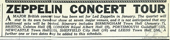 LedZeppDay's tweet photo. January 16, 1970

Led Zeppelin play in Sheffield, UK. https://t.co/VrUZjm6LkI