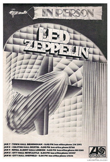 LedZeppDay's tweet photo. January 16, 1970

Led Zeppelin play in Sheffield, UK. https://t.co/VrUZjm6LkI