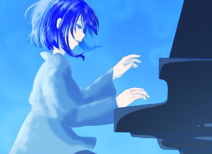 ピアノを弾くのtwitterイラスト検索結果