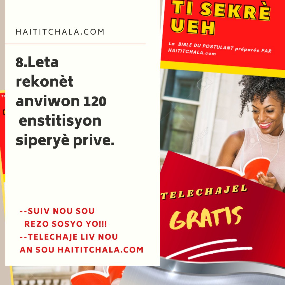 LIKE AND FOLLOW 😊😊😊
#TisekrèUEH-Gratis #haititchala #UEH