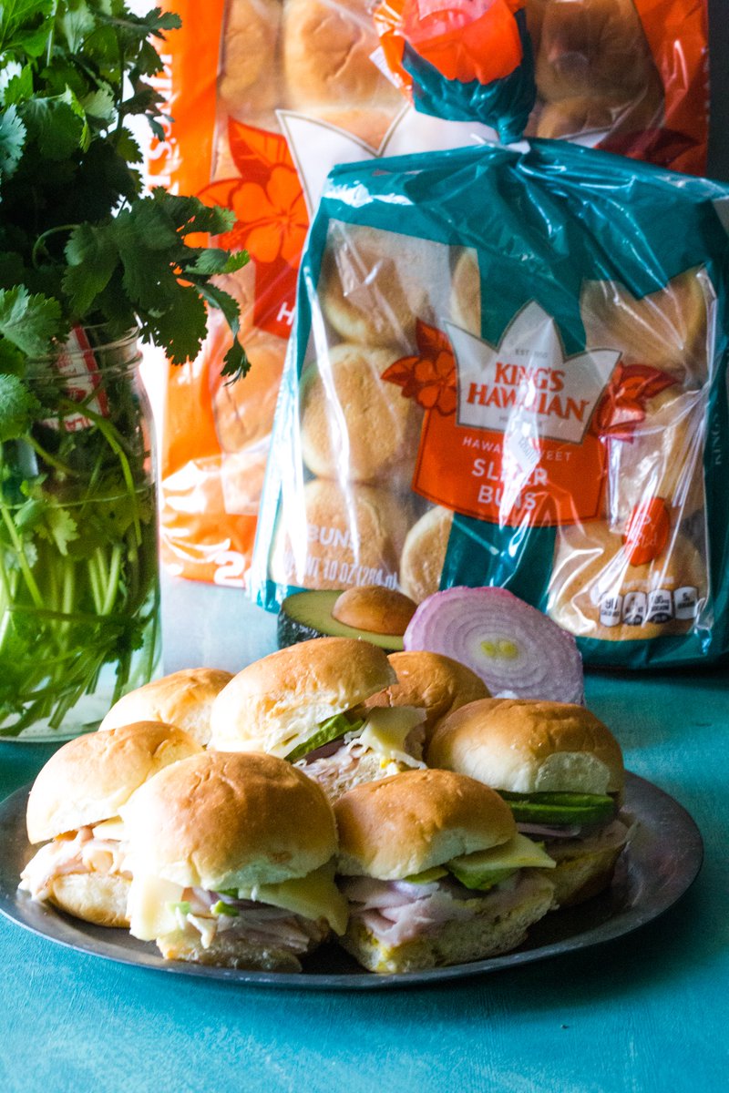theseasidebaker's tweet photo. #AD These Avocado Turkey Sliders with Chipotle Dipping Sauce are the perfect Game Day appetizer! Pick up a bag of @KingsHawaiian Original Sweet Slider Buns at @RalphsGrocery and make them for your next party! #KingsHawaiianBigGame​​

https://t.co/iLEiDvmoU8 https://t.co/Adg7QJp8SM