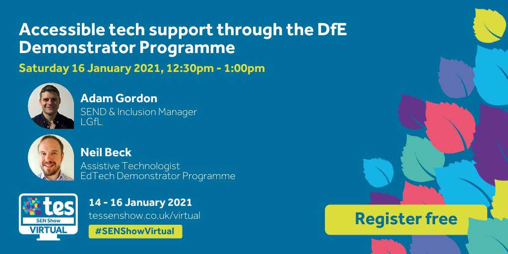 SENDShowUK's tweet photo. 10 minutes away! Don't miss this Exhibitor Workshop session led by @LGfL @LGfLIncludED! #SENShowVirtual https://t.co/Olj3VS3c74 https://t.co/dw3q14mAbP