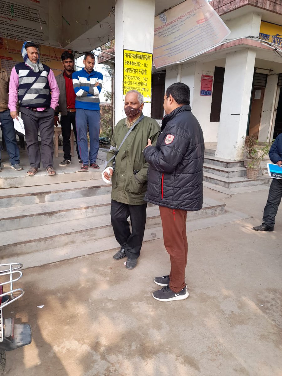 mvvnlAyodhya's tweet photo. @UppclChairman @mduppcl @MVVNLHQ @MVVNLmd @dmayodhya @ChiefAyodhya @ptshrikant @EMofficeUP
आज जनपद अयोध्या के अंतर्गत विभिन्न स्थानों पर उपभोक्ता सहायता शिविर का आयोजन किया गया जिसमें कुल 118  शिकायतें प्राप्त हुई जिसमें से 117 शिकायतों का तत्काल निस्तारण किया गया https://t.co/DJKvDMU9HO