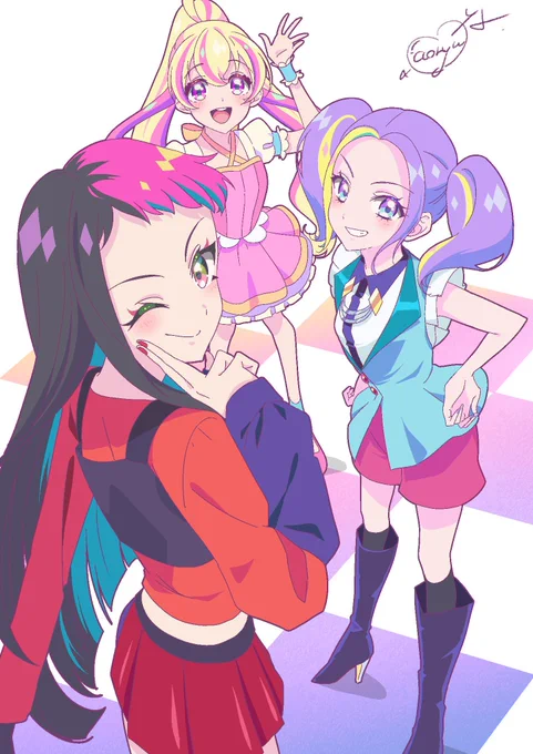 ハナルリビート、何処となくソレイユ的な雰囲気を感じて好きですね...
#aikatsu  #アイカツプラネット 