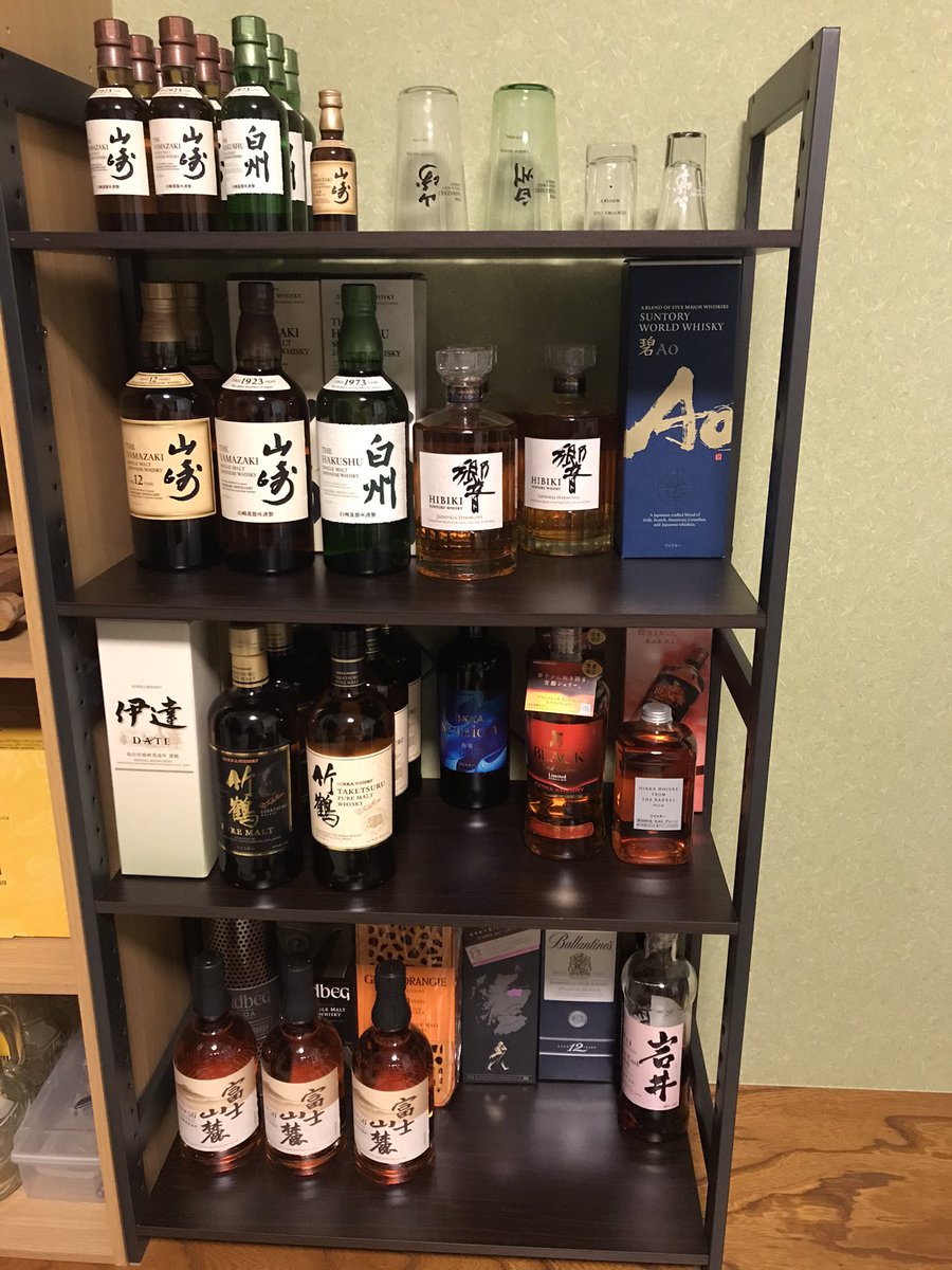ウイスキー棚 ウイスキー棚