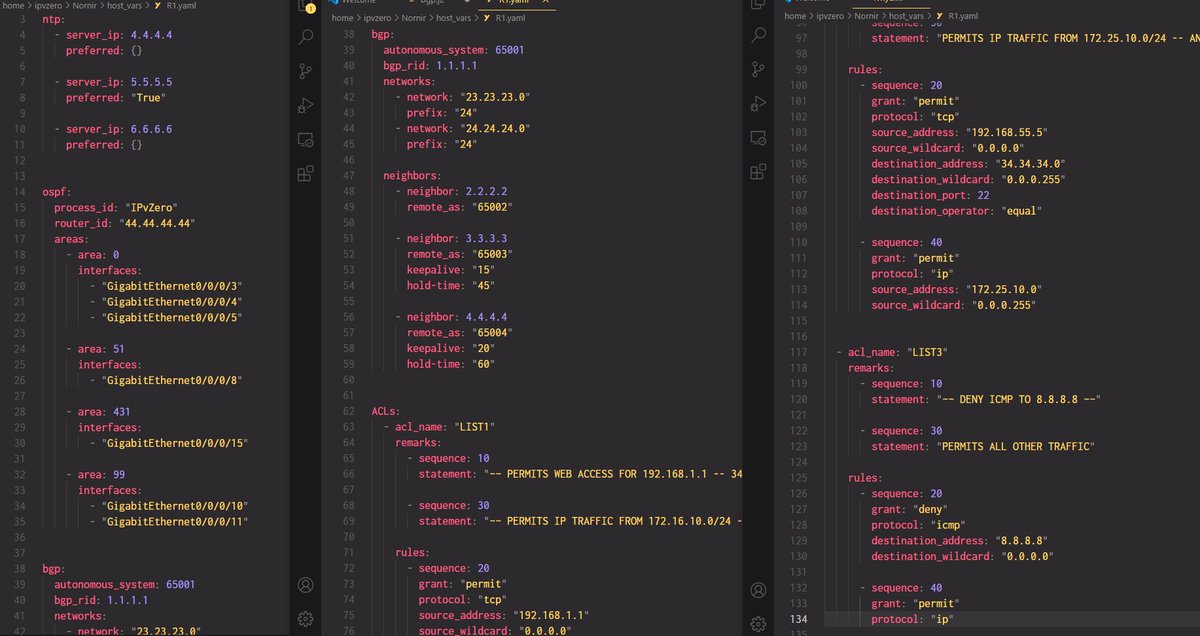 IPvZero's tweet photo. Yesterday I wrote up a free Network Automation lab which configures the Cisco IOS-XR Always-On Sandbox over NETCONF. The plan is to record a walkthrough video on how to use it and upload the configurations this weekend!

#DevNet https://t.co/3bqhrDyxcg