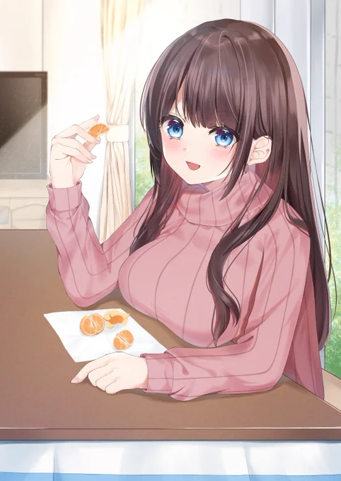 ...食べる? 