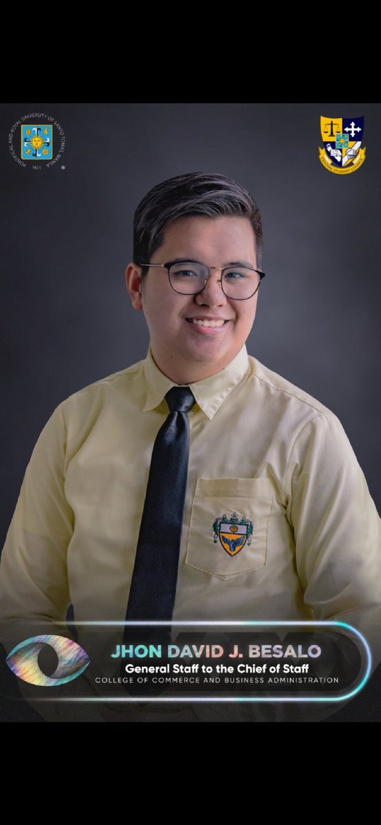 jhon_catz's tweet image. I am Jhon David Besalo of the UST Central Student Council for A.Y. 2020-2021.
We are ready to transcend known and unknown borders in these trying times, and to turn our visions into reality, all in service of the Thomasian student body. #CSCTranscendingBorders #CSC2020Vision