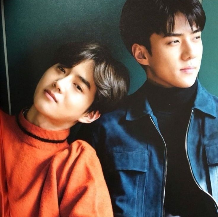 junmyeon and sehun being two pretty best friends— a thread