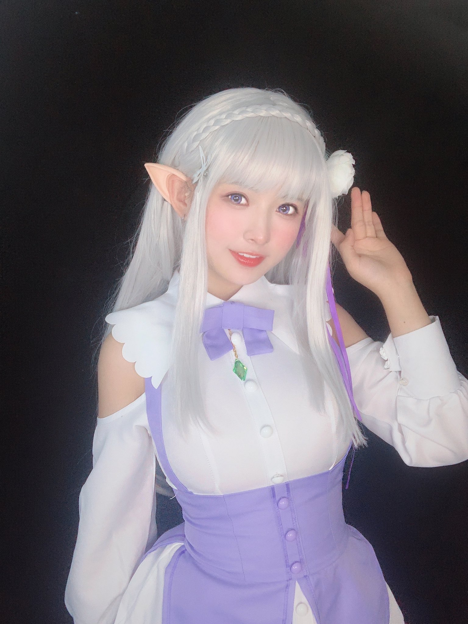 画像,💜永遠に君が好きだ#Rezero #Rezerocosplay #reゼロから始める異世界生活  #emiliacosplay https://t.co/dTG…