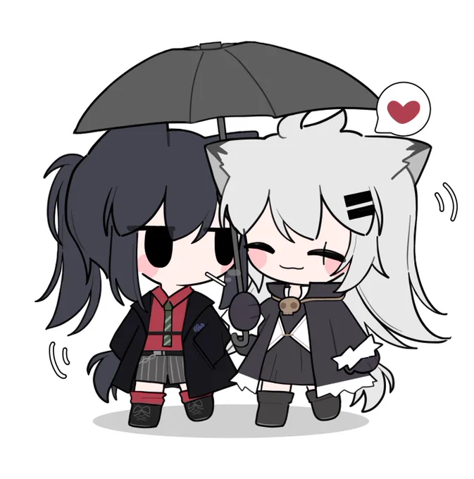 #ラップランド  #テキサス  ​#アークナイツ
☔ 