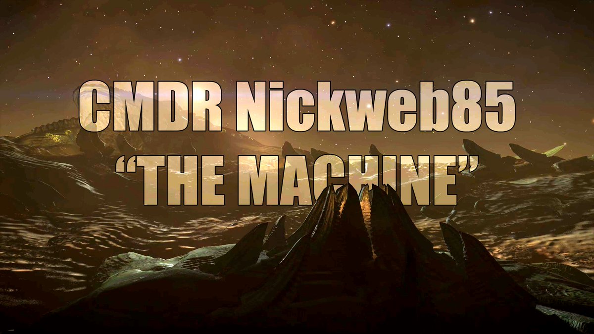 StuffByNick's tweet photo. I'd like to introduce my latest Elite: Dangerous music piece - 'The Machine'. Created using sounds captured from the game &amp; the ED OST 'Hypernova'.  https://t.co/DccQ4wP5fV @EliteDangerous #EliteDangerous @EliteSPVFA https://t.co/pwhBhh9kLV