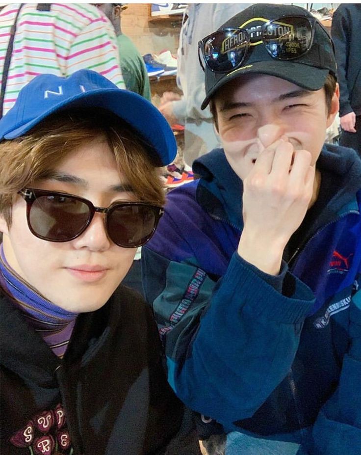 junmyeon and sehun being two pretty best friends— a thread